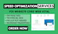 optimize wordpress ecommerce website onpage SEO and fix lcp fcp technical issues