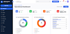 provide a professional standalone project management dashboard