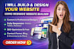 build and design your website using webwave website builder