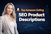 write top amazon listing SEO product descriptions