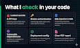 review your github and find security vulnerabilities in code