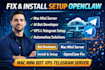 fix install setup openclaw open claw developer mac mini bot vps server telegram
