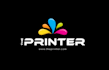 create modern printing and press logo design