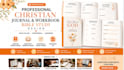 design format christian prayer journal, bible study workbook, devotional planner