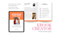 design canva ebook, workbook and modern graphic layout design