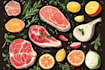 draw delicious food illustration