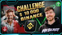 design high CTR thumbnails for binance and crypto trading