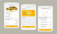 build taxi booking app rideshare app uber clone app taxi app development cab app