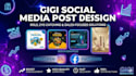 design professional social media posts
