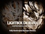 make you a premium handmade lightbox paper diorama