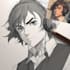 draw a professional anime character illustration