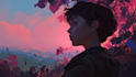 create a beautiful digital illustration
