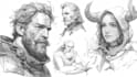 create character concept art sketch