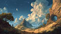 create a fantasy illustration