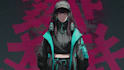 design anime character , cyberpunk character