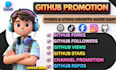 boost github project and social media growth