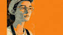 create linocut portrait illustration