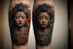 design a tattoo design in japanese style