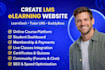 create elearning lms website with learndash tutor lms in wordpress