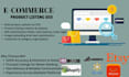 do shopify csv upload SEO esty listing ebay product upload virtual assistant