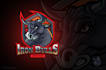 design creative mascot, wrestling logo in high definition