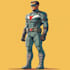 design a custom comic style superhero character