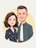 make couple portrait illustration