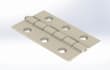 design a custom bracket or hinge in cad  engineering drawings