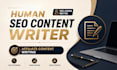 be your affiliate content writer for human written SEO blogs