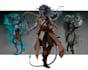 draw your dnd character with cinematic style