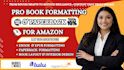 kdp book formatting paperback workbook and journal design