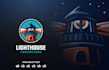 create eye catching lighthouse logo for you in one day
