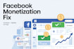 fix fb page monetization issues set up ad breaks earning