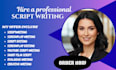 proofreading edit and polish your movie script or screenplay