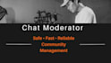 professionally manage and moderate your chats