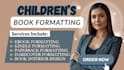 do german children paperback book formatting, ebook formatting for amazon kdp