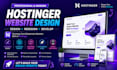 hostinger website design hostinger website redesign hostinger website design