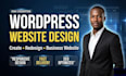 create wordpress website redesign wordpress or build responsive business website