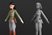 3d iclone, animate,rig 3d avatar,3d face expression, lips sync,rig animaze model