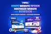 ionos website design hostinger website ionos website redesign hostinger redesign