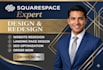 develop squarespace website or help you edit or review it
