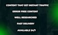 do SEO content writing and website content