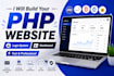 build a custom php website web app or fix php bugs professionally