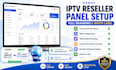 setup reseller panel,trex,strong 8k,lion ott,b1g, dino, mega, dream 4k,crystal