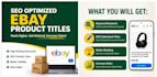 write SEO optimized ebay titles to boost sales and ranking