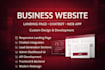 build a business website with chatbot integration