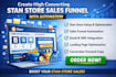 create high converting convertkit stan store sales funnel with automation