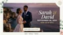 design luxary wedding digital invitations website
