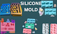 design 3d printable mold design silicone casting slip casting 3d model injection