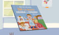 illustrate a childrens book in cartoon style